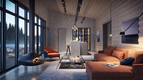 Luxurious Villa Interior Exterior Design