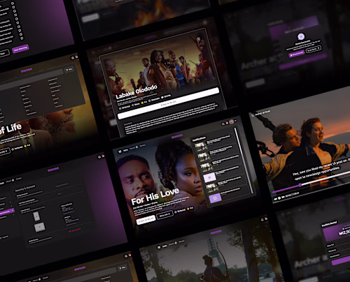 Owosh Films Streaming Platform Design