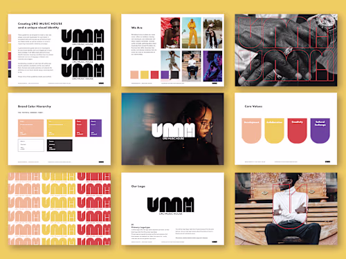 Úrú Music House Brand Identity Kit