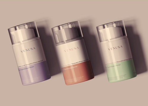 Venusa intimate care Brand Identity and Packaging
