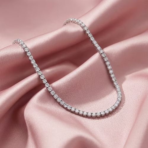 A refined AI jewelry campaign
