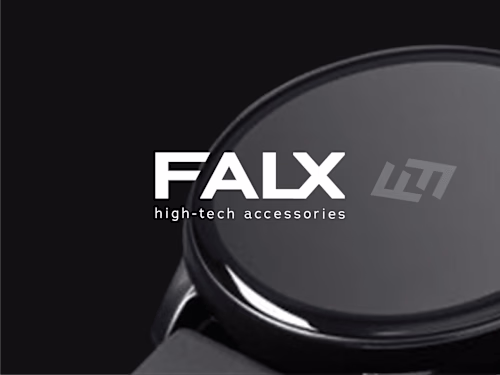 FALX High-Tech Accessories | Brand Identity Design