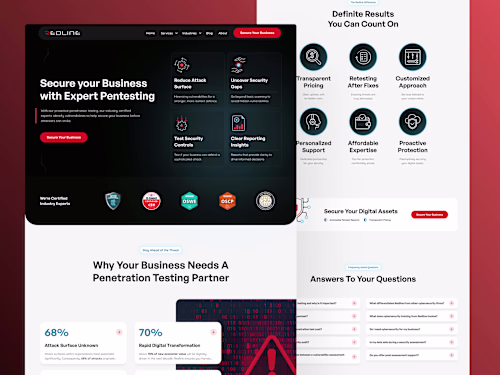 Cybersecurity | Redline | Web Design &  Development