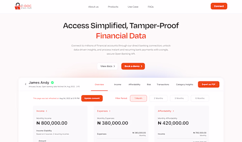 Edoconline - A Fintech Company