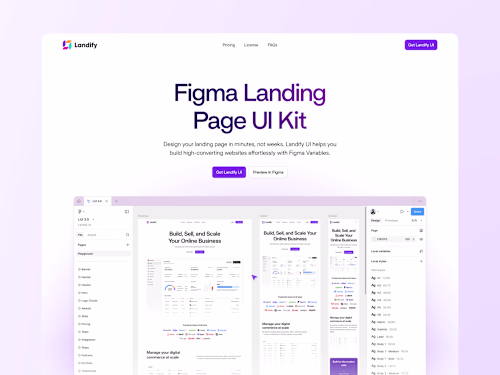 Landify / Redesign & Framer Development