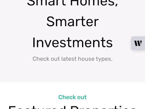 Modern Business Website Built with