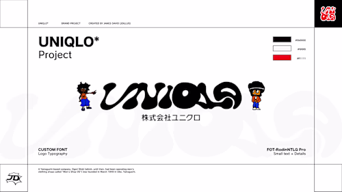 UNIQLO REBRANDING PROJECT (concept) 