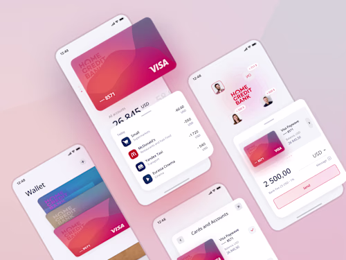 Design App for Home Credit Bank 