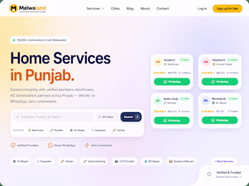 Malwaland 
Tech: Next.js, PostgreSQL, SEO,