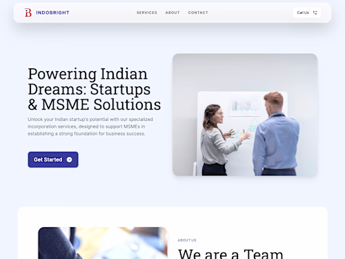 Indobright - Website