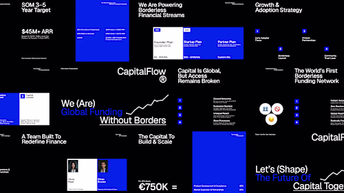 For CapitalFlow, I designed an