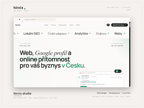 hirnix.studio (http://hirnix.studio) — our own