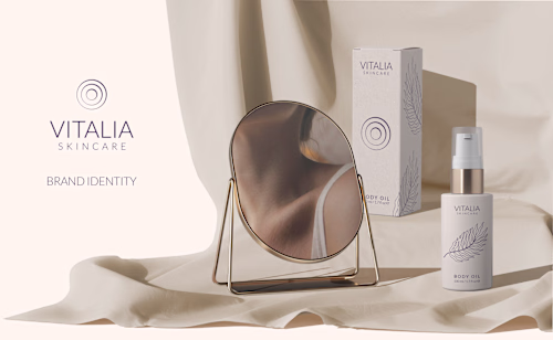 Vitalia Skincare - branding / product design