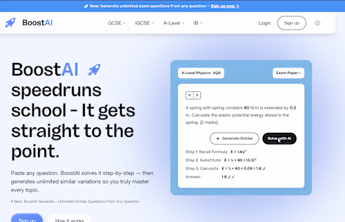  EdTech SaaS Landing Page (UK