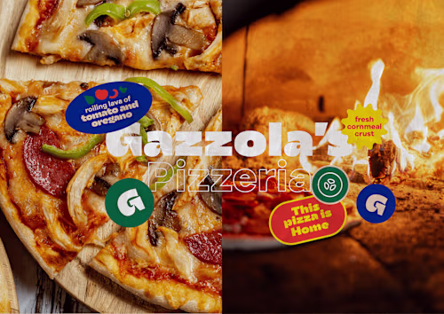 Gazzola's Pizzeria - Branding Case Study on Behance
