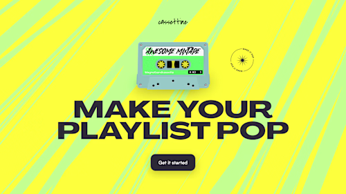 Cassettine - Make your Playlist Pop