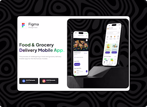 Food Grocery Delivery App.
