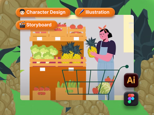 Character Design Illustrator for Logistic | Vector Illustration