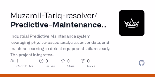 Industrial Predictive Maintenance System Development