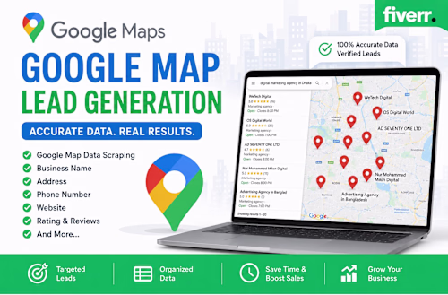 Google Map Lead Generation (https://www.fiverr.com/s/pd7vBeG)