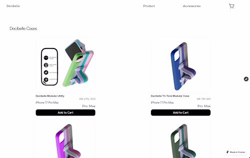 Conversion-Driven E-commerce Template for Modern Phone Cases
