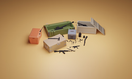 Rendering some low poly game