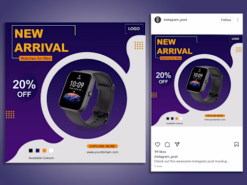 Design social Media content (Instagram, Facebook)