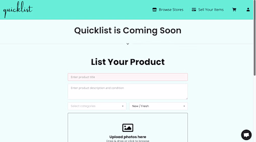 E-Commerce website I have recently been working on.