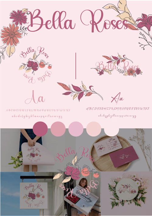 Brand style board