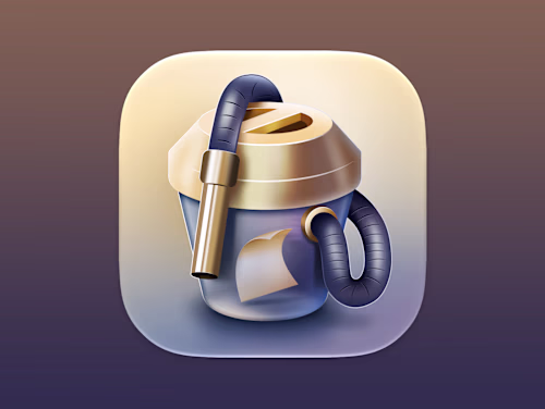 Vacuum Cleaner, Golden Gate macOS App Icon