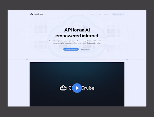Saas Website Hero