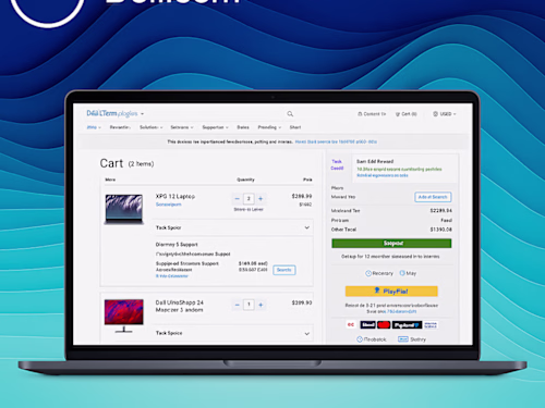 Dell.com Cart Page Data- Driven Redesign 