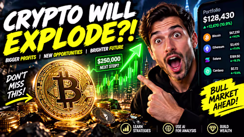 Crypto YouTube Thumbnail | Cryptocurrency