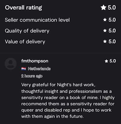 Sensitivity Reader Review