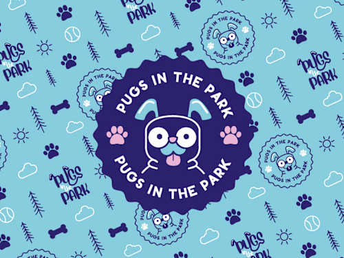 Pugs in the Park - Mini Branding