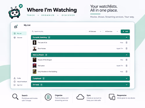 A responsive TV and movie
