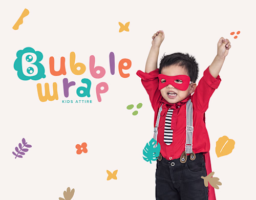 Bubble Wrap : Brand Identity | Behance