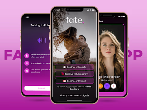 AI Dating App with Voice Chat & Smart Matching