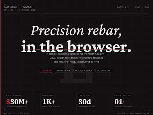 Development of EasyBar: A Modern Marketplace for Rebar Ordering