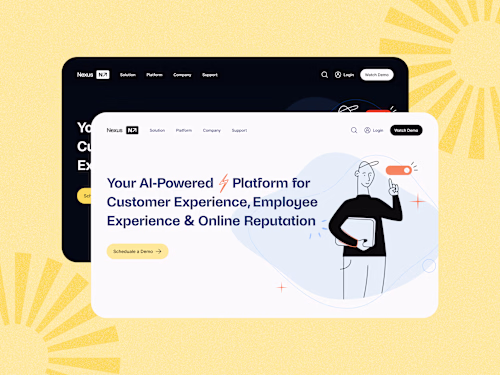 SaaS Landing Page Design