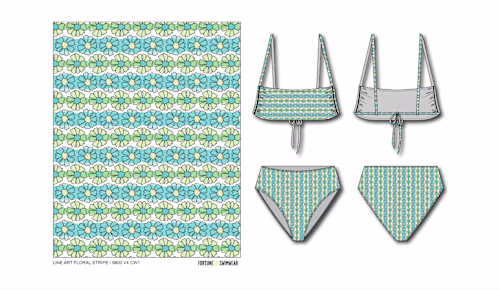 FORTUNE SWIMWEAR /// 👘 PRINT DESIGN 