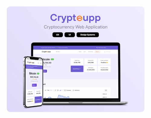 UI/UX Design for Crypto Web3 Application
