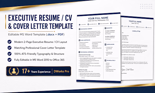 Executive Resume / CV &
