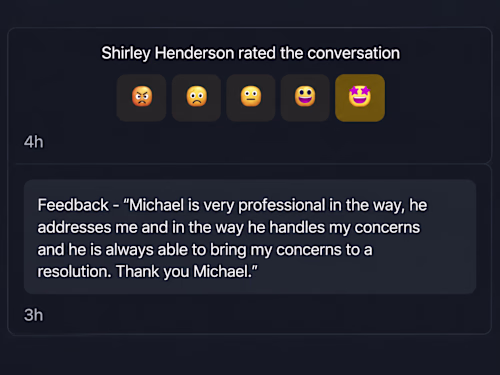 I believe great customer service