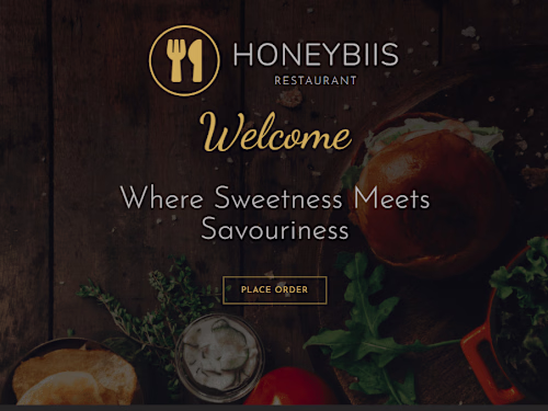 Visually appealing landing page