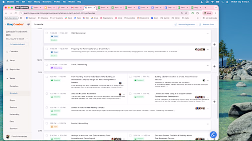 Global Virtual Summit: Planned, Operated, and Delivered