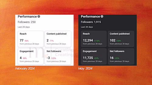 Rapid Social Media Growth in Just 3 Months