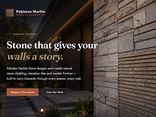 Pakistan Marble Stone | Natural Stone Cladding & Elevation Expe…