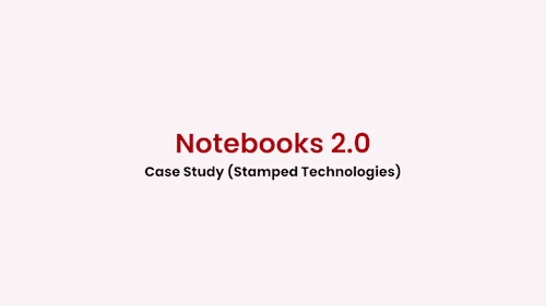 Notebooks 2.0