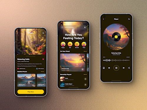 Zen Mode - Mediation Partner Concept App